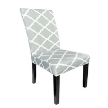 Load image into Gallery viewer, Stretchable chair cover, Printed Stretchable Dining Chair Slipcover
