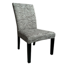 Load image into Gallery viewer, Stretchable chair cover, Printed Stretchable Dining Chair Slipcover
