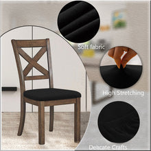 Load image into Gallery viewer, Stretch Chair Seat Cover, washable velvet chair cover
