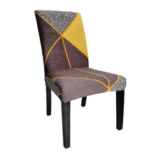 Load image into Gallery viewer, Stretchable chair cover, Printed Stretchable Dining Chair Slipcover
