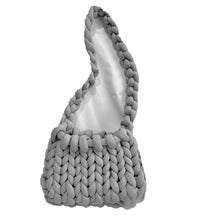 Load image into Gallery viewer, Diy Chunky Handbag,Thick Cotton Wool Woven Handbag, Handmade Coarse Wool Knitted Bucket Bag
