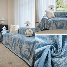 Load image into Gallery viewer, One-piece Fringed Chenille Sofa Cover | Pet &amp; Kid Friendly Non-slip Couch Protector
