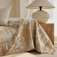 Load image into Gallery viewer, One-piece Fringed Chenille Sofa Cover | Pet &amp; Kid Friendly Non-slip Couch Protector
