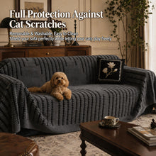 Load image into Gallery viewer, Vintage Heavyweight Couch Cover, Anti-Slip, Washable &amp; Pet Scratch Proof
