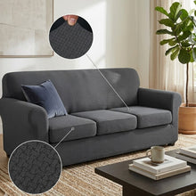 Load image into Gallery viewer, Jacquard 3D Stretch Sofa Cover Set, Full-Wrap Design, Scratch Resistant &amp; Durable, Pet Friendly
