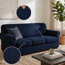 Load image into Gallery viewer, Jacquard 3D Stretch Sofa Cover Set, Full-Wrap Design, Scratch Resistant &amp; Durable, Pet Friendly

