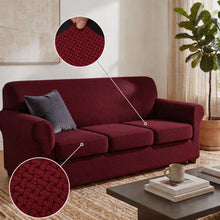 Load image into Gallery viewer, Jacquard 3D Stretch Sofa Cover Set, Full-Wrap Design, Scratch Resistant &amp; Durable, Pet Friendly
