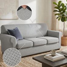 Load image into Gallery viewer, Jacquard 3D Stretch Sofa Cover Set, Full-Wrap Design, Scratch Resistant &amp; Durable, Pet Friendly
