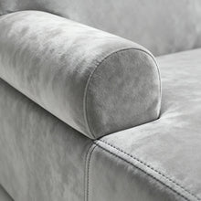 Load image into Gallery viewer, Single Chaise L-Shaped Sofa Cover, Solid Color Stretchy Full Coverage Slipcover
