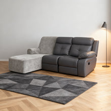 Load image into Gallery viewer, Single Chaise L-Shaped Sofa Cover, Solid Color Stretchy Full Coverage Slipcover
