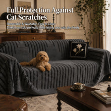 Load image into Gallery viewer, Vintage Heavyweight Couch Cover, Anti-Slip, Washable &amp; Pet Scratch Proof
