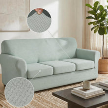 Load image into Gallery viewer, Jacquard 3D Stretch Sofa Cover Set, Full-Wrap Design, Scratch Resistant &amp; Durable, Pet Friendly
