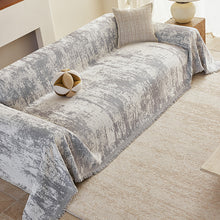 Load image into Gallery viewer, One-piece Fringed Chenille Sofa Cover | Pet &amp; Kid Friendly Non-slip Couch Protector

