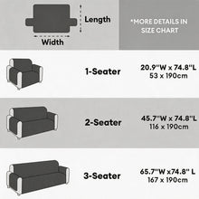 Load image into Gallery viewer, One-Piece Soft Pet-Friendly Short Plush Sofa Protection Non-Slip Couch Cover
