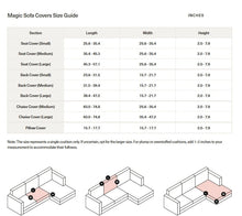 Load image into Gallery viewer, Pet Friendly Sofa Cushion Cover, Separated Individual Sold Couch Slipcover for L-Shape Sectional Sofa
