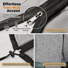 Load image into Gallery viewer, Patio Umbrella Mosquito Netting for 7.5ft to 11ft Umbrellas | Outdoor Insect Mesh Screen for Garden &amp; Deck
