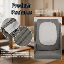 Load image into Gallery viewer, Jacquard 3D Stretch Sofa Cover Set, Full-Wrap Design, Scratch Resistant &amp; Durable, Pet Friendly
