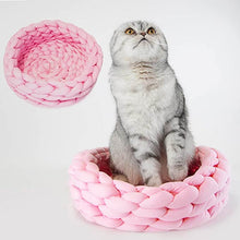 Load image into Gallery viewer, Handmade Knit Pet bed
