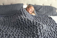 Load image into Gallery viewer, Chunky Knit Blanket
