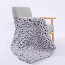 Load image into Gallery viewer, Chunky Knit Blanket
