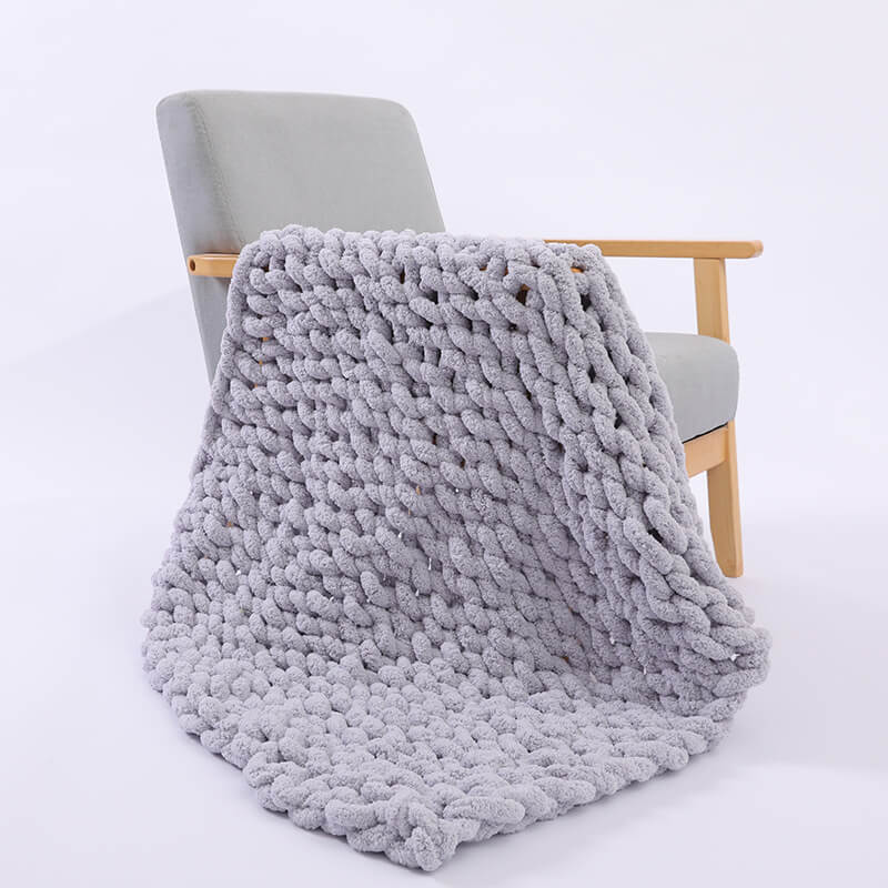 Chunky Knit Blanket