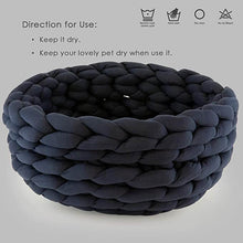 Load image into Gallery viewer, Handmade Knit Pet bed
