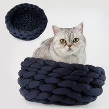 Load image into Gallery viewer, Handmade Knit Pet bed
