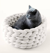 Load image into Gallery viewer, Handmade Knit Pet bed
